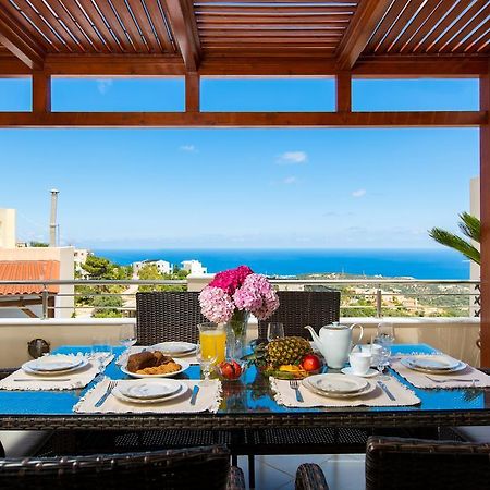 Azure Sea View Villa Ρέθυμνο Δωμάτιο φωτογραφία