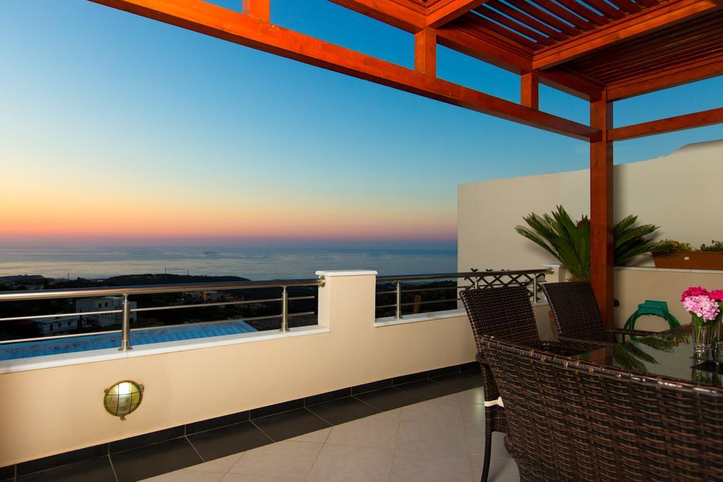 Azure Sea View Villa Ρέθυμνο Δωμάτιο φωτογραφία