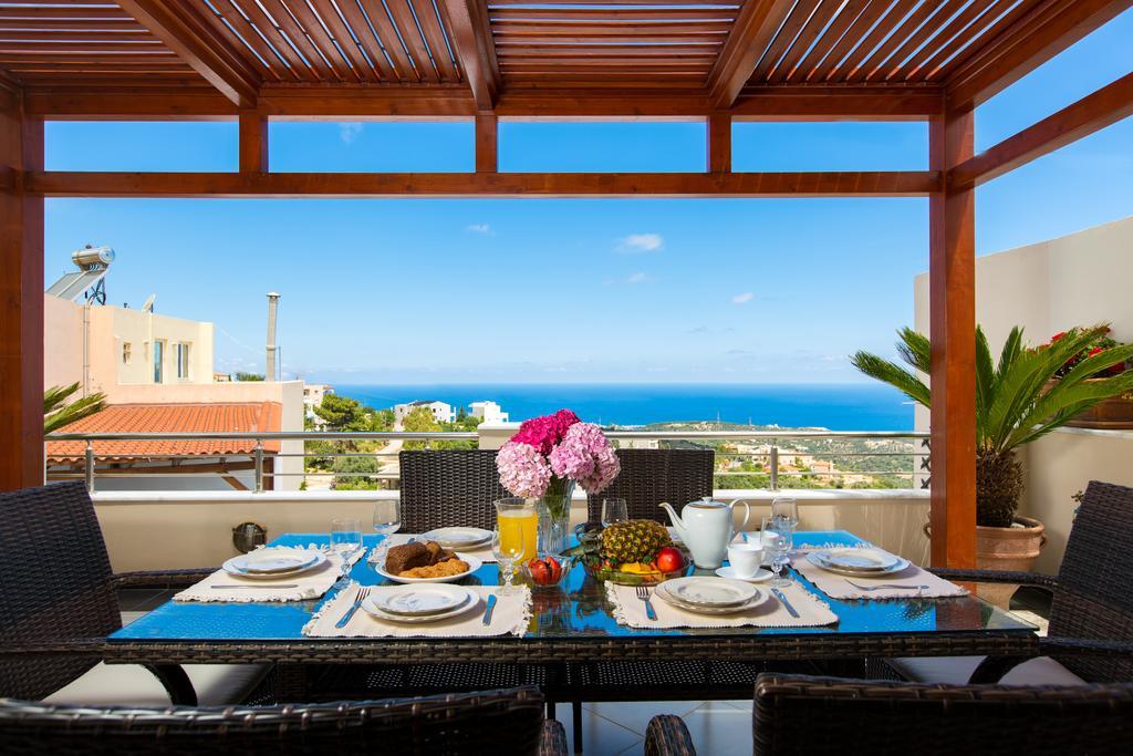 Azure Sea View Villa Ρέθυμνο Δωμάτιο φωτογραφία